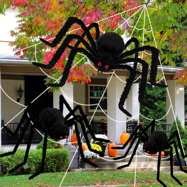 The Holiday Aisle 3PCS Spider Halloween Decorations Indoor